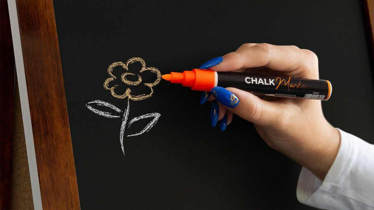 KUNDENSTOPPER - lackierter Holzrahmen 78x44 cm - Braun, Holz (78/44/4cm) - ALLboards