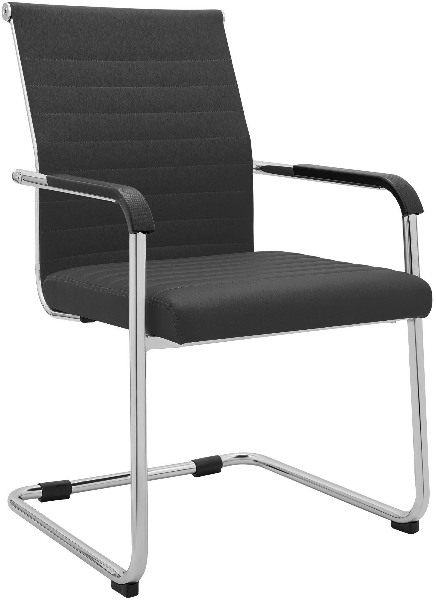 SCHWINGSTUHL Metall Grau - Grau, Metall (55/90/62cm) - CLP