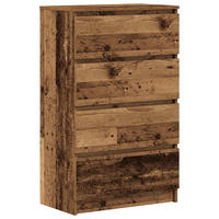 SIDEBOARD Altholz-Optik 60/35/98,5 Cm Holzwerkstoff - Braun, Holzwerkstoff (35/98.5/60cm) - vidaXL