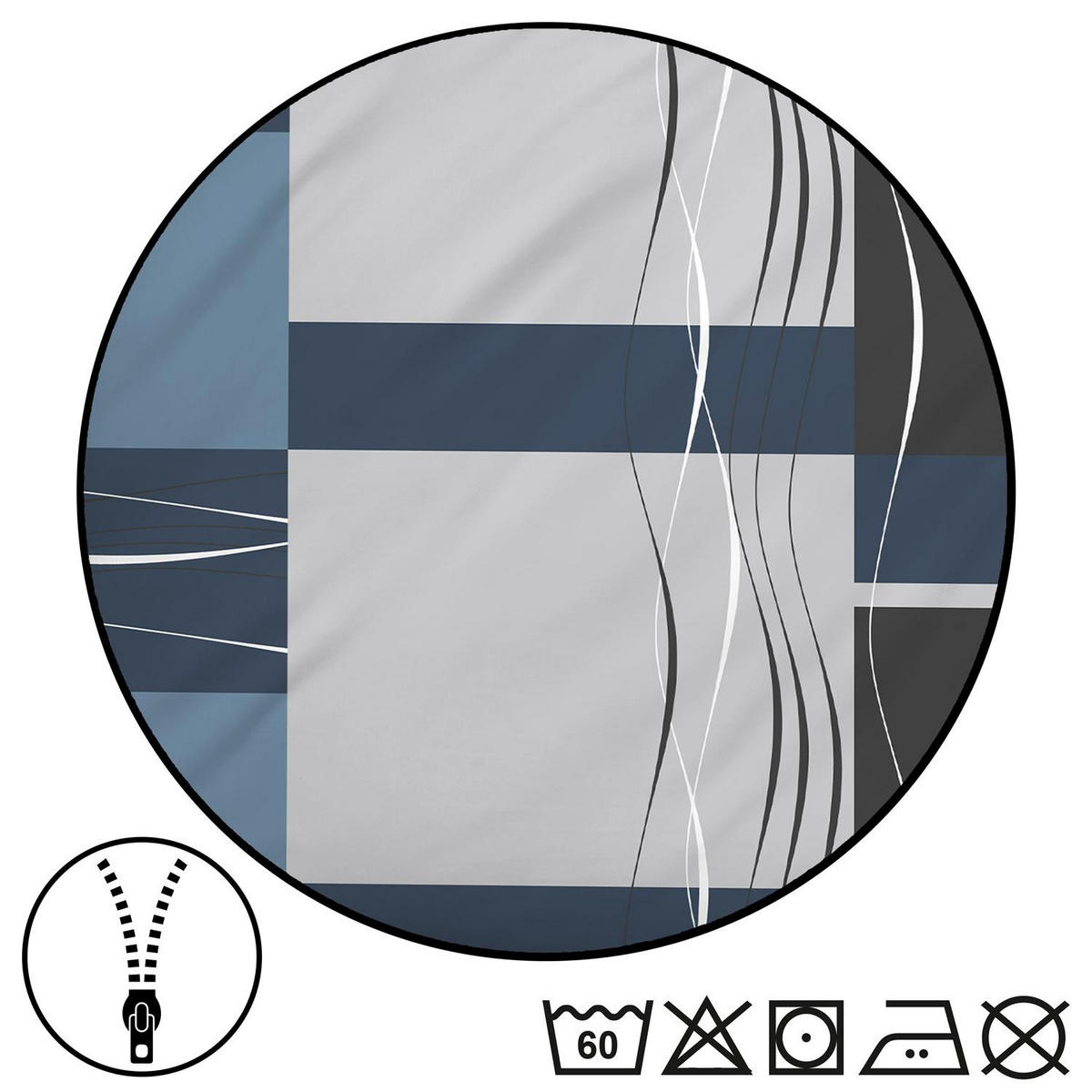 BETTWÄSCHE 135x200 cm - Weiß, Textil (135/200cm)