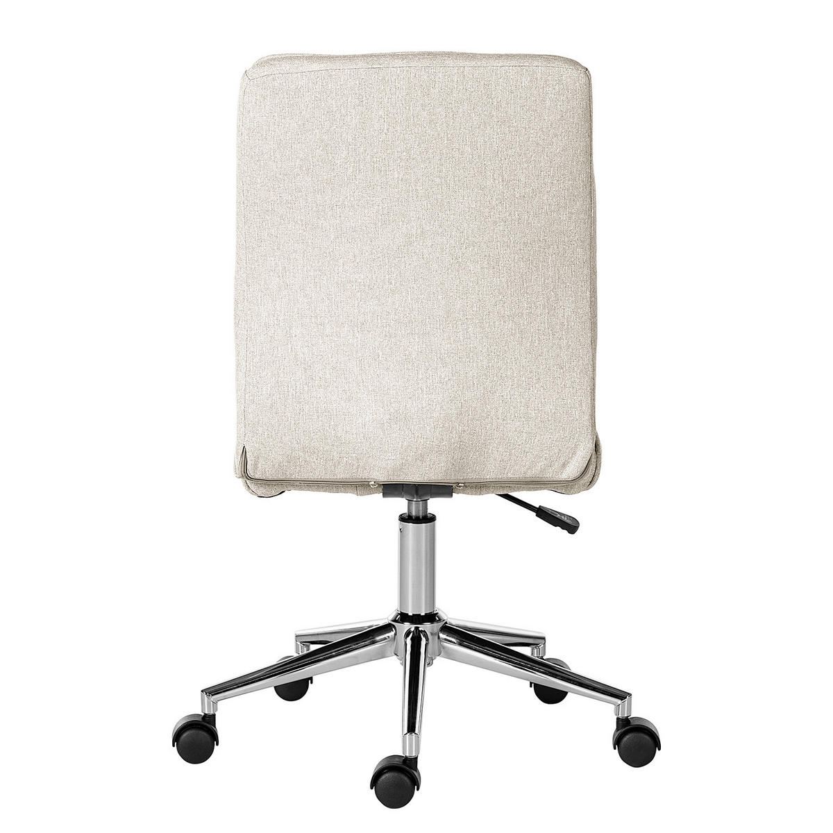 BÜROSTUHL - Hellgrau, Textil/Metall (46/91/62cm) - home24