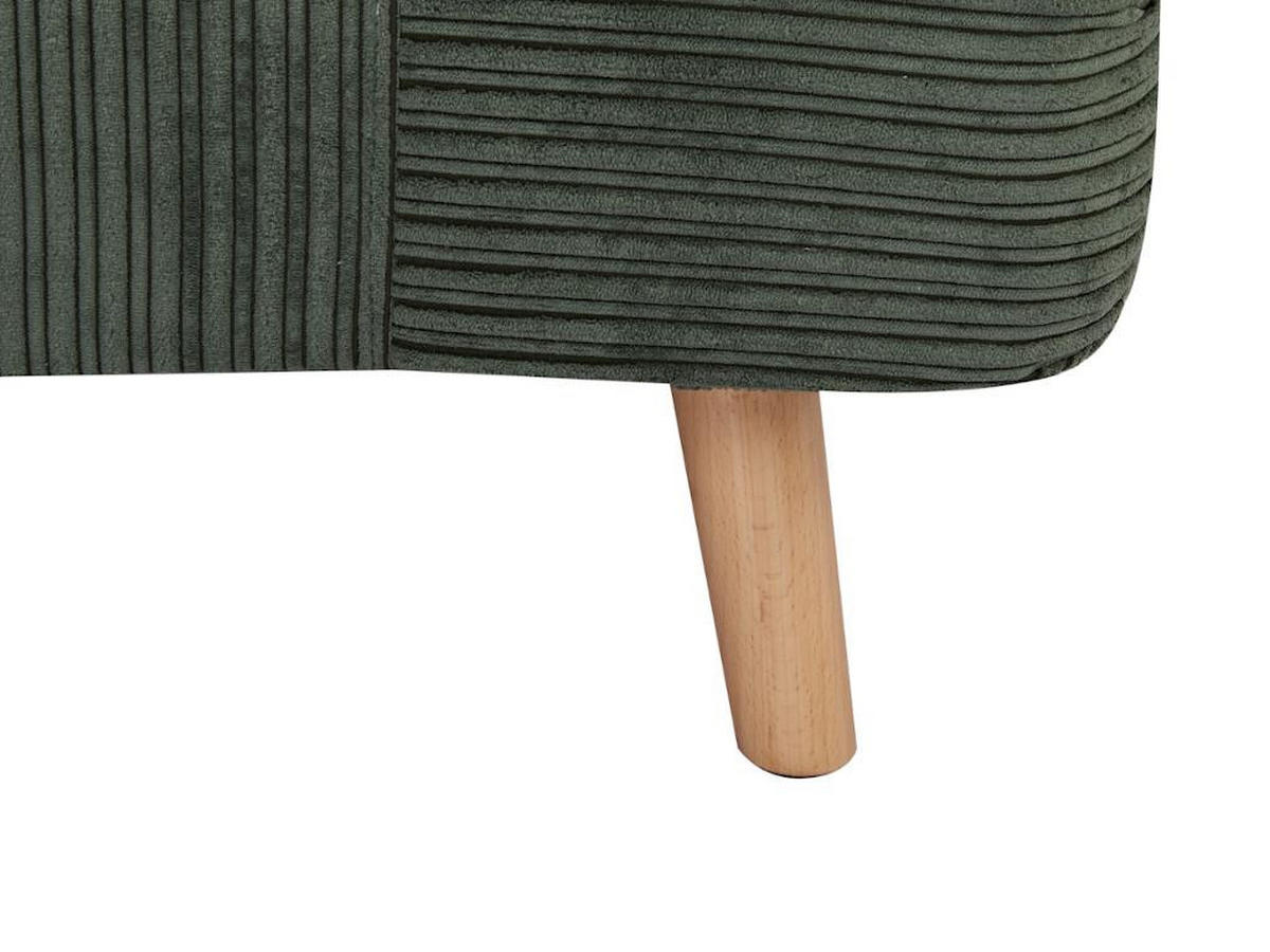 SCHLAFSESSEL - Cord - Dunkelgrün - PALULA - Grün, Textil (81/83/88cm) - Vente-Unique