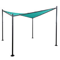 PERGOLA Türkis - Türkis, Metall (411/292/411cm) - MCW
