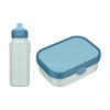 LUNCHSET Campus Switch Cool Mint / Cool Blue 2er Set - Blau/Mintgrün, Kunststoff (1/1/1cm) - Mepal