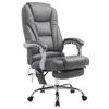 BÜROSTUHL Pacira-N, Kunstleder mit Massagefunktion Grau - Grau, Textil/Metall (68/127/64cm) - TPFLiving