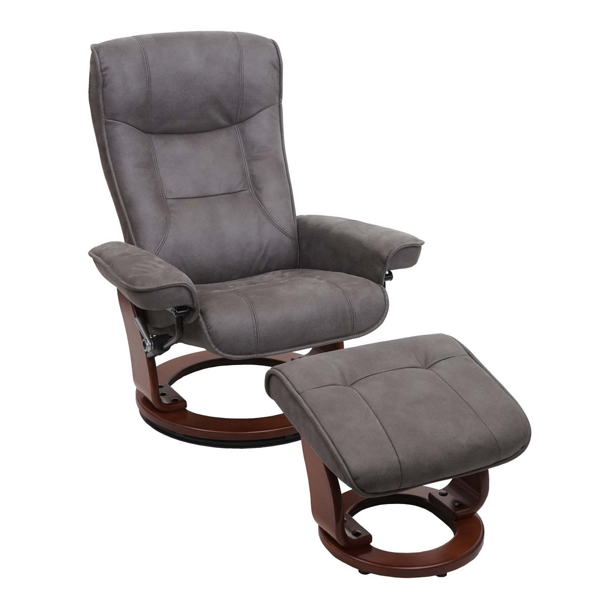 RELAXSESSELSET Anthrazit - Anthrazit, Textil (86/105/131cm) - MCA