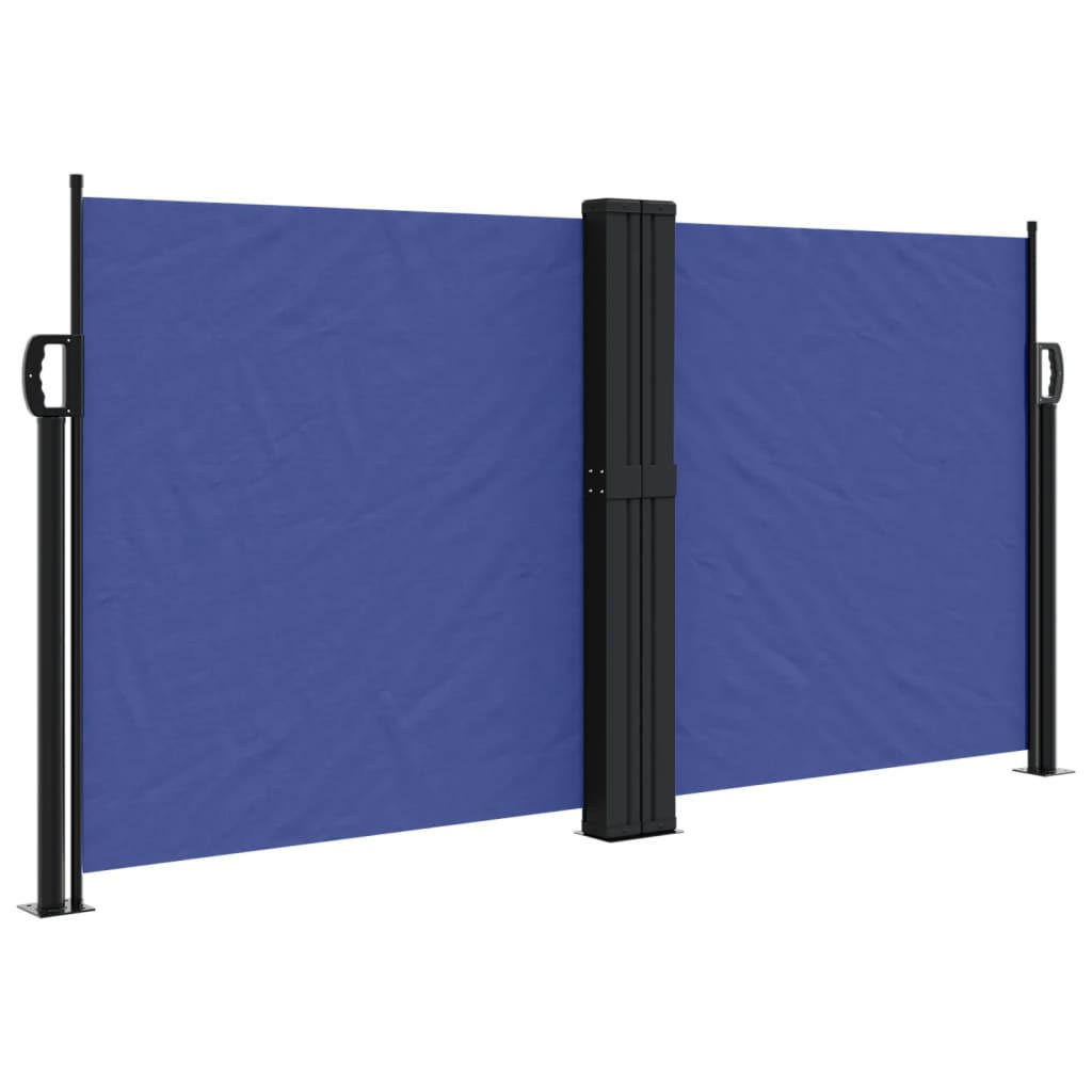 SEITENMARKISE Ausziehbar Blau 120x600 cm - Blau, Textil (600/120/600cm) - furnicato