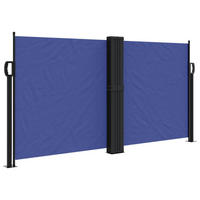 SEITENMARKISE Ausziehbar Blau 120x600 cm - Blau, Textil (600/120/600cm) - furnicato
