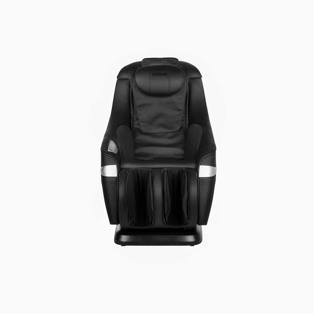MASSAGESESSEL ATTIVA - Farbe: Schwarz - Schwarz, Leder (65.5/112/100cm) - Home Deluxe