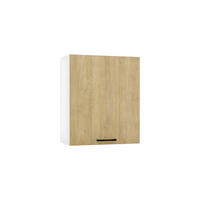 HÄNGESCHRANK W60 P/L - Dnoria - Praktisches Stauraum Konzept - Eiche Artisan, Holz/Metall (60/72/30cm) - ROYAL24_MARKT