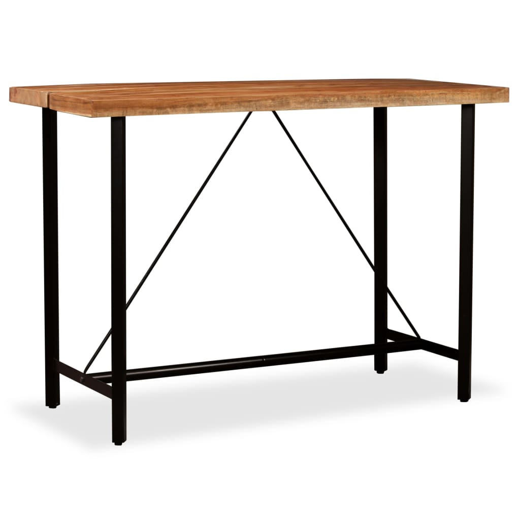 vidaXL Bartisch, Braun 70x107x150 cm