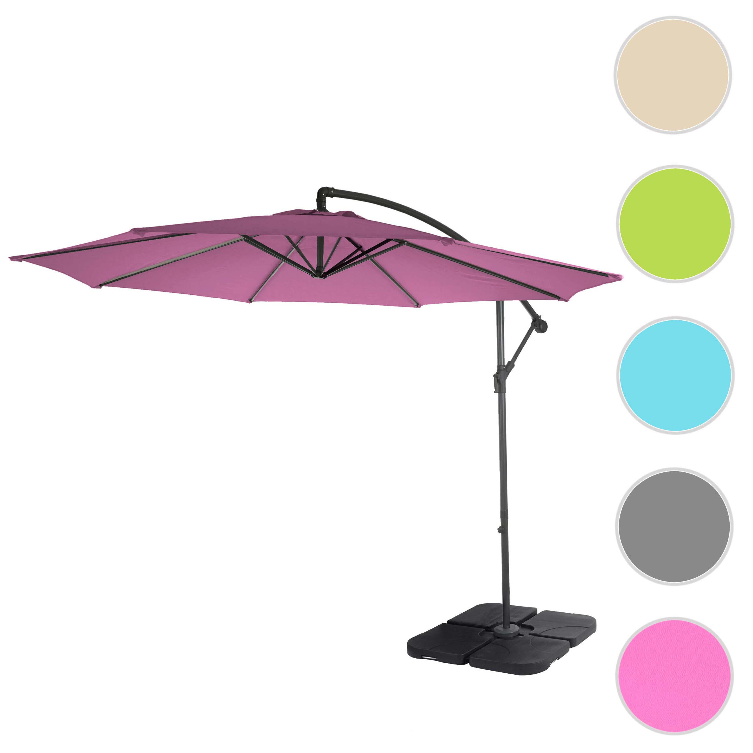 AMPELSCHIRM NEIGBAR Violett - Violett, Textil (360/295cm) - MCW