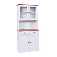 BUFFET weiß - Weiß, Holzwerkstoff (90/191/45cm) - ebuy24