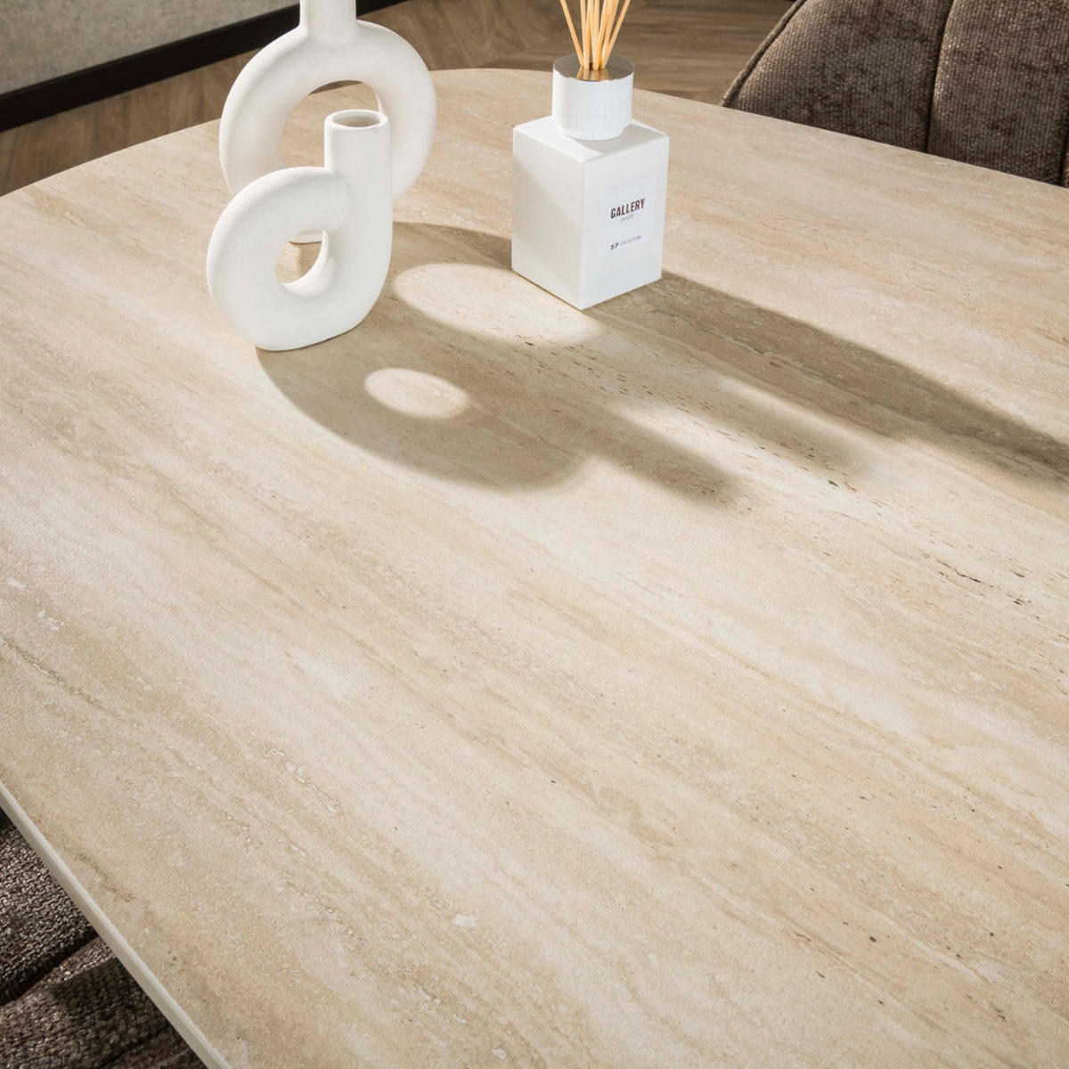 ESSTISCH ROMANO CROCE GRANDE Beige Keramiktisch 215cm - Beige, Keramik (215/105/77cm) - alesvelt