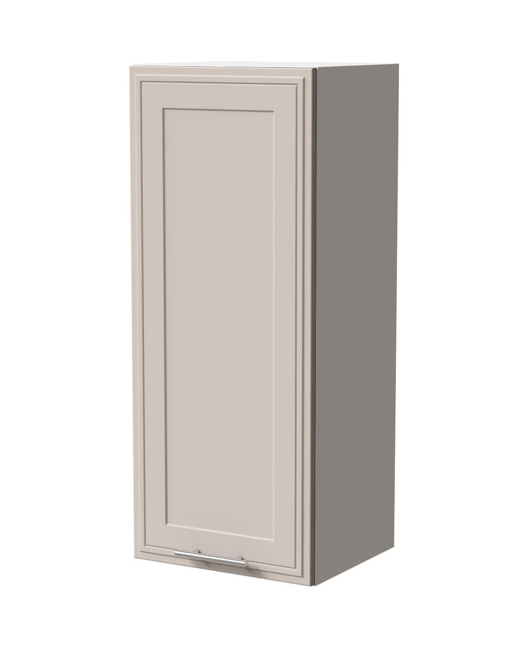 HÄNGESCHRANK Salo W4/40 Weiß / Kaschmir Matt 40 / 32,5 / 96cm - Kaschmir/Weiß, Holz/Holzwerkstoff (40/96/32.5cm) - Feldmann-Wohnen