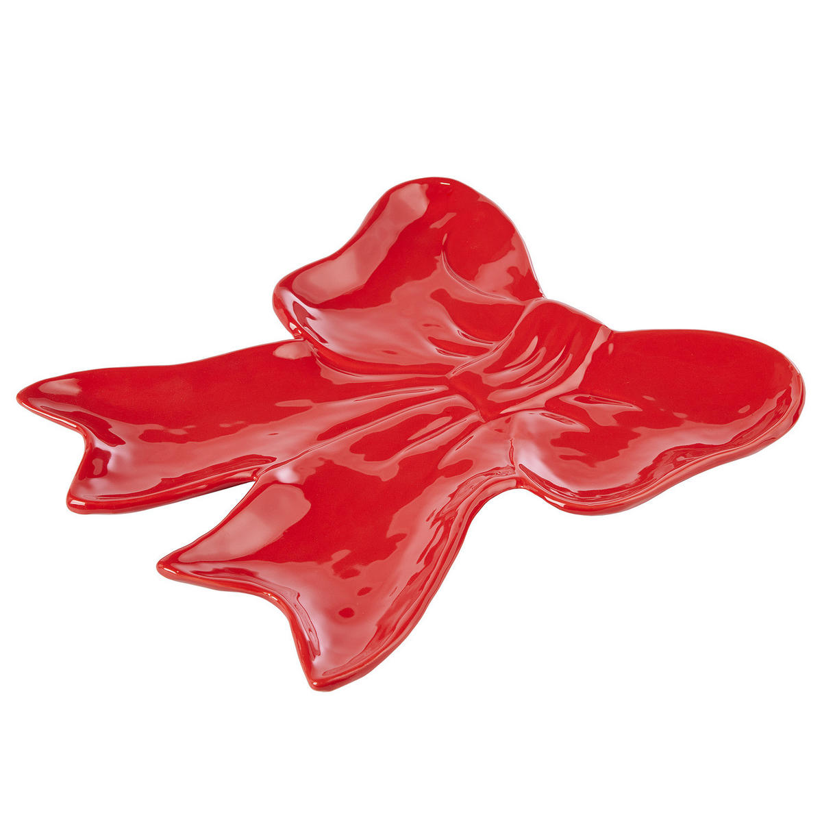 DEKO-TELLER Present - Rot, Keramik (3cm) - Butlers