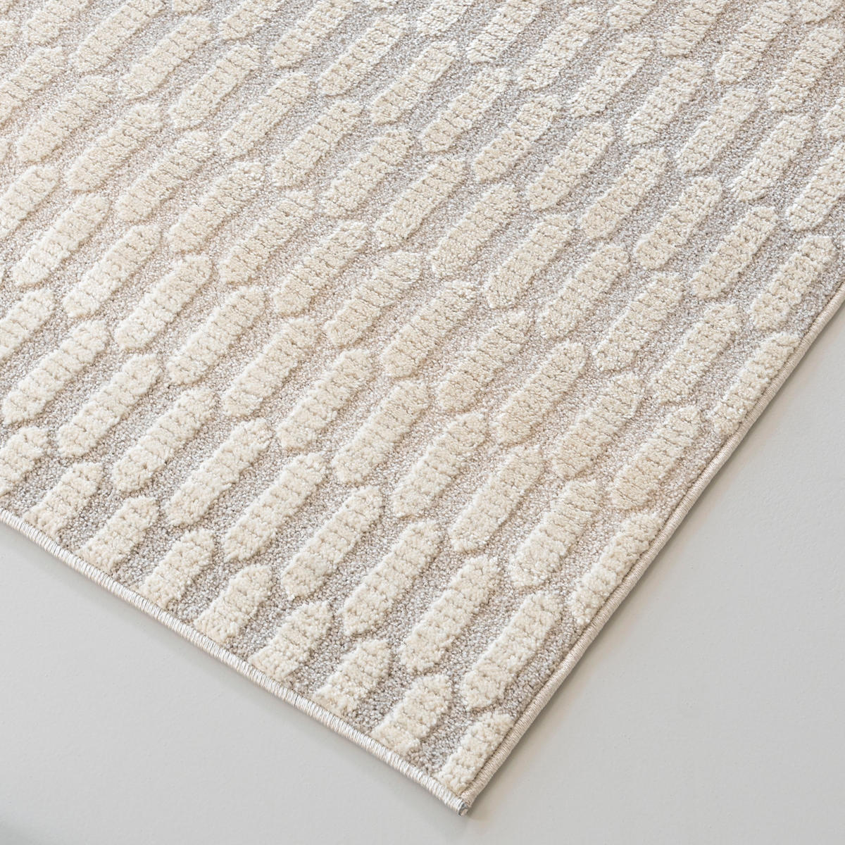 MAZOVIA TEPPICH SZ72A - Beige, Grau - 200 x 300 cm - Beige/Grau, Textil (200/300cm) - Mazovia