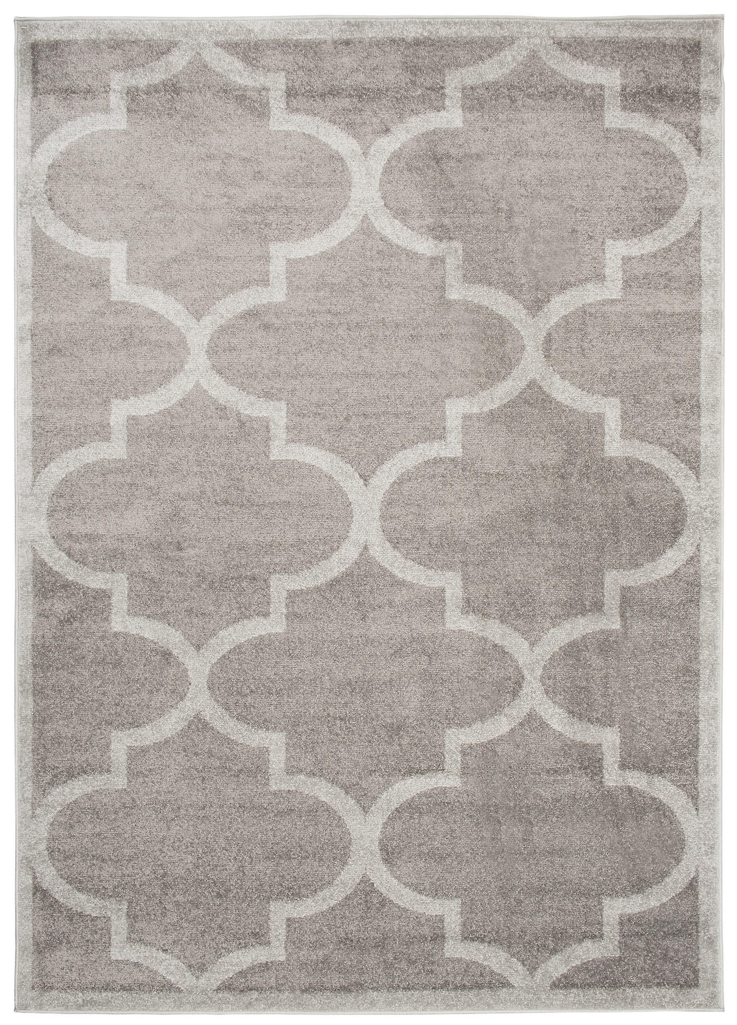 TEPPICH LAZUR Grau 180/260 cm - Taupe, Kunststoff (180/260cm) - Tapiso