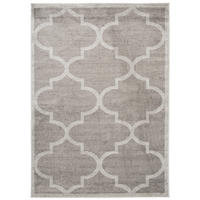 TEPPICH LAZUR Grau 140/190 cm - Taupe, Kunststoff (140/190cm) - Tapiso