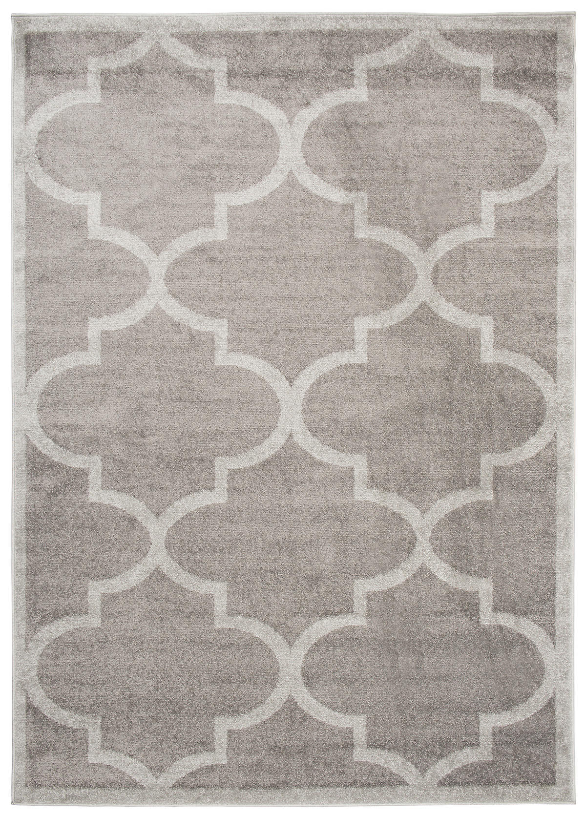 TEPPICH LAZUR Grau 140/190 cm - Taupe, Kunststoff (140/190cm) - Tapiso