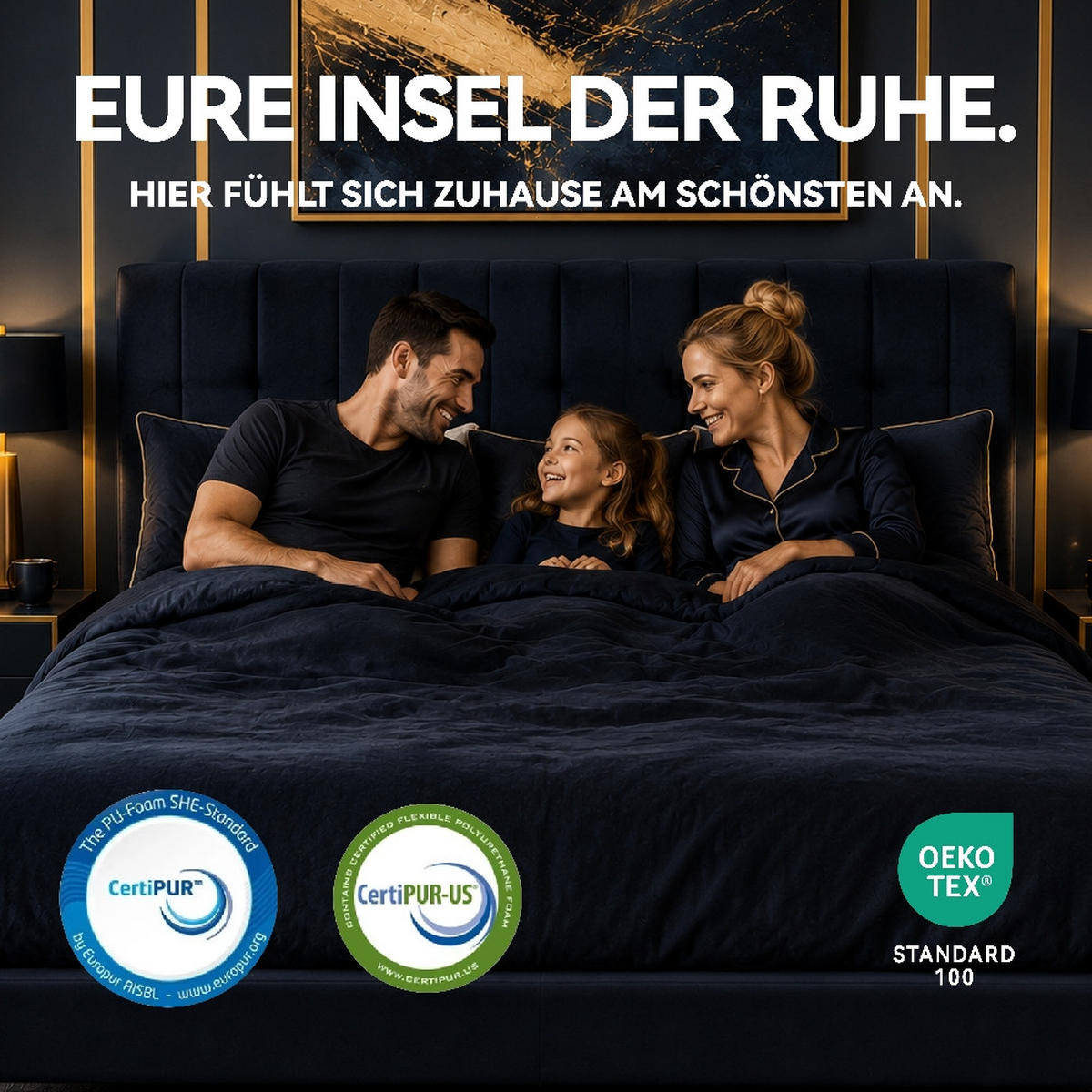 TASCHENFEDERKERNMATRATZE 7 Zonen, Härtegrad 3, Lyocell-Bezug, 120/200 cm - Weiß, Metall (120/200cm) - Rolipo