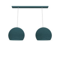HÄNGELEUCHTE Focus X2 - Blau, Metall (70/25/20cm) - Lumicom