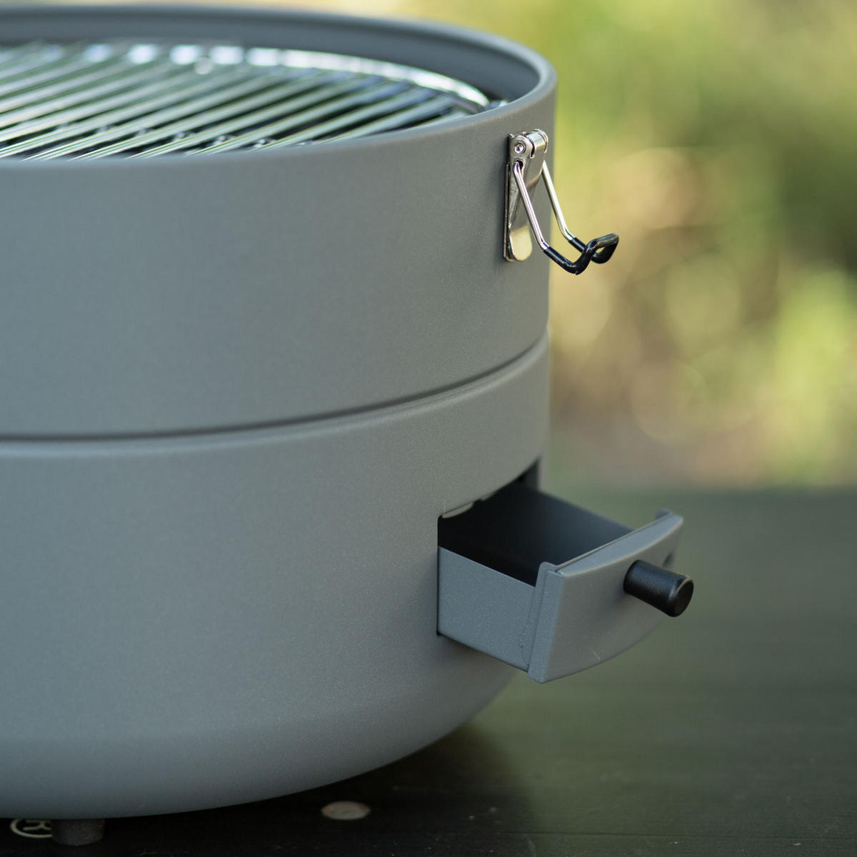 GASGRILL Grill-To-Go - Grau, Metall (35/43/35cm) - TAINO