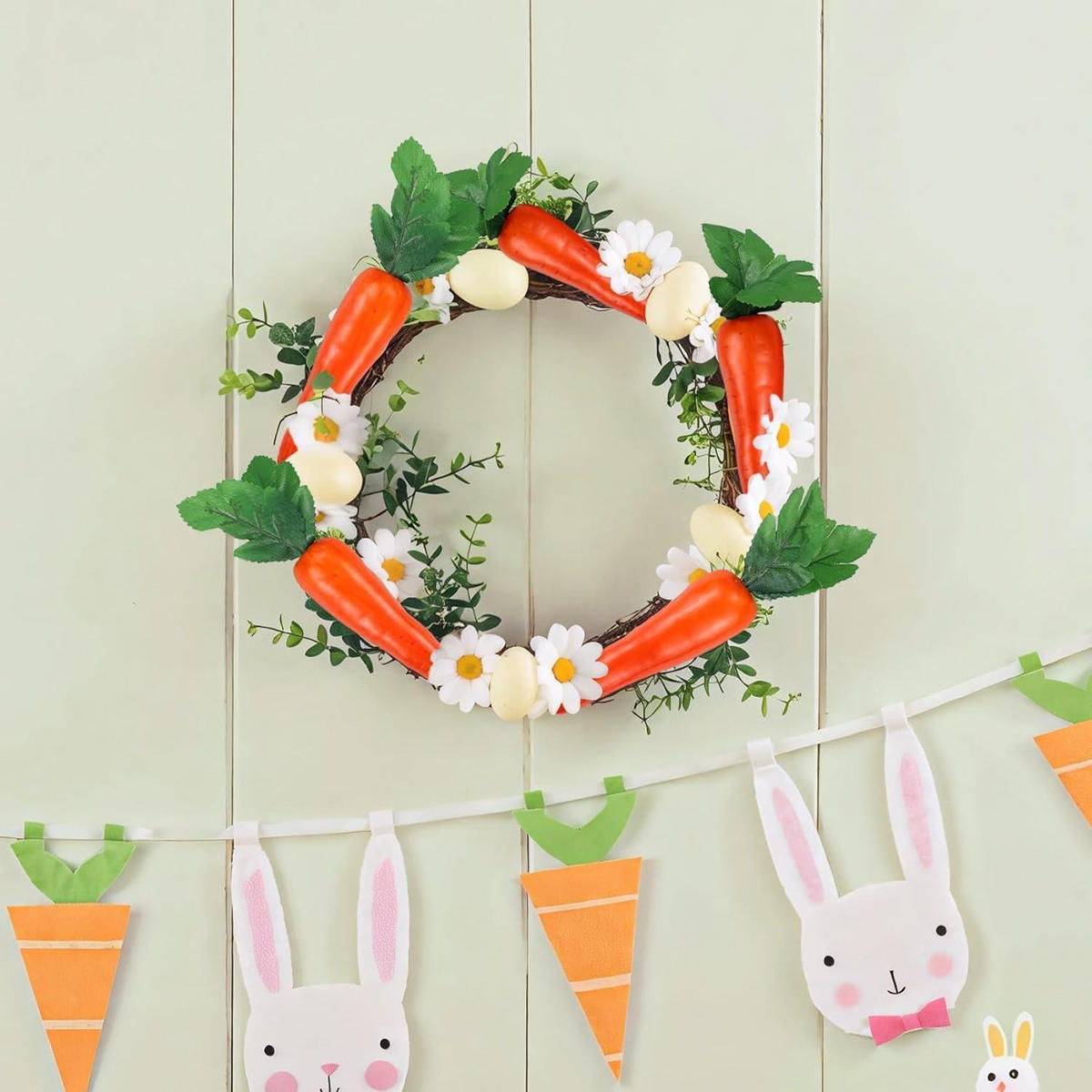 DEKO-KAROTTEN 5-teiliges Set 15 cm - Orange, Kunststoff (7.1cm)