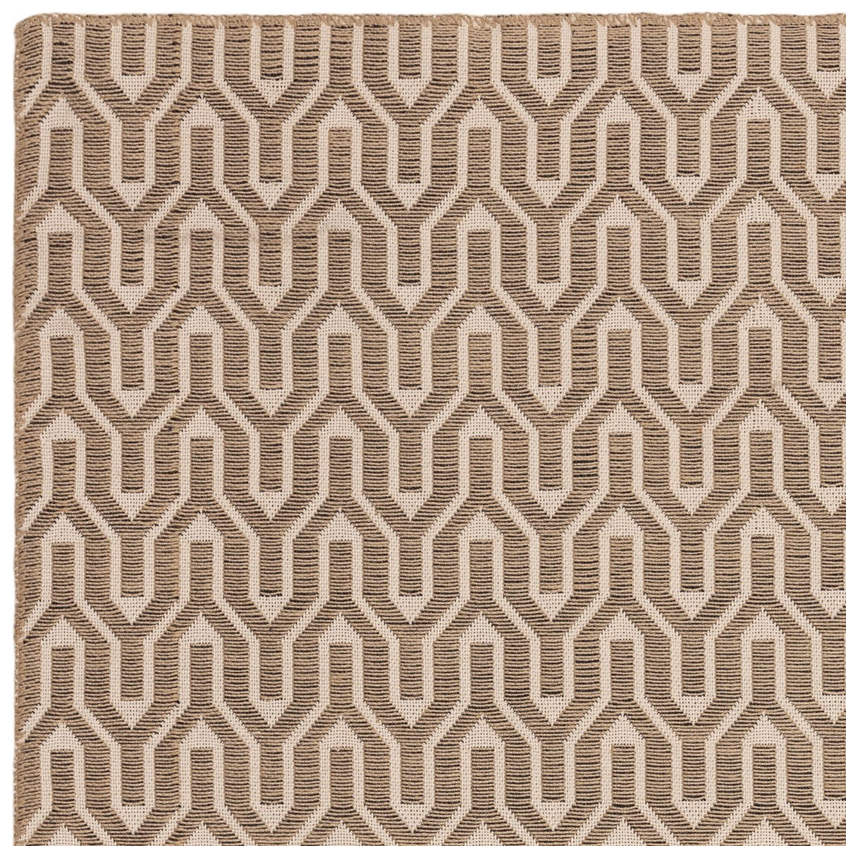 TEPPICH Moderner aus Natural Materials und Baumwolle LATTICE Beige 200 x 290 cm - Beige, Naturmaterialien (200/290cm) - Novatrend