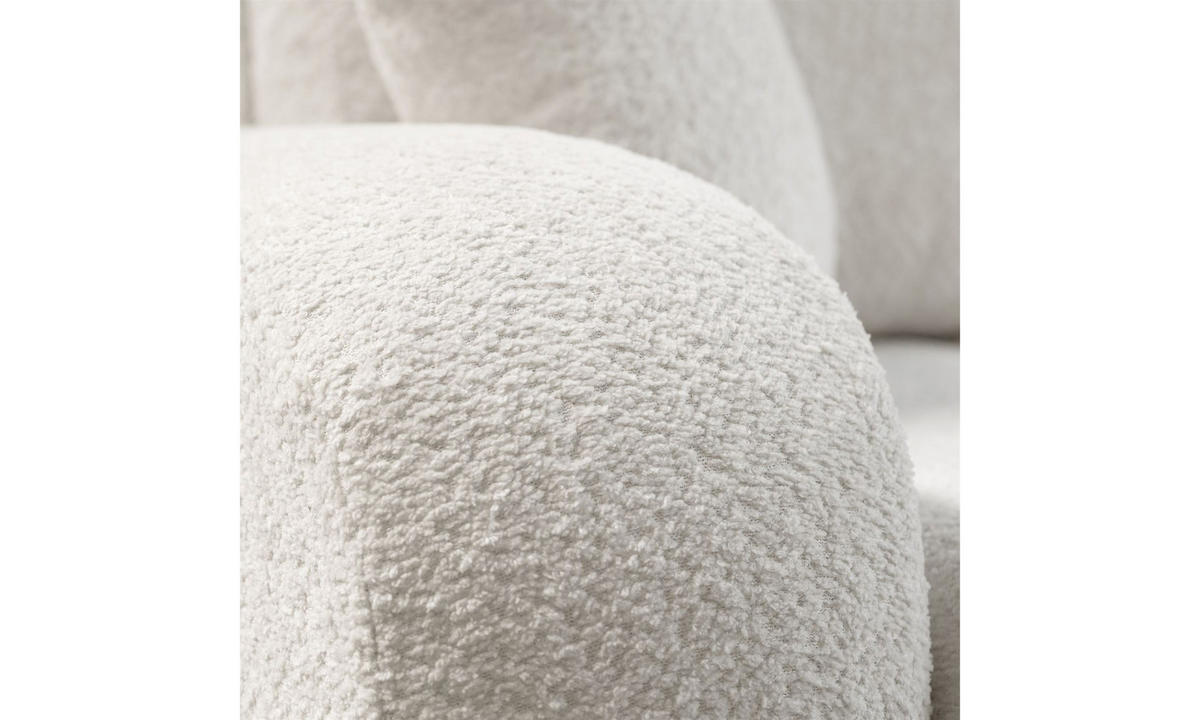 ECKSOFA MALIBU XL 275/150/87 cm Coral 70 - Creme, Textil (275/150cm) - Lookway