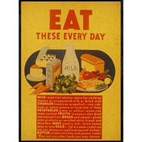 POSTER Ernährung Food Daily A4 Rahmenlos - Klar, Papier (29.7/5/21cm) - Nacnic