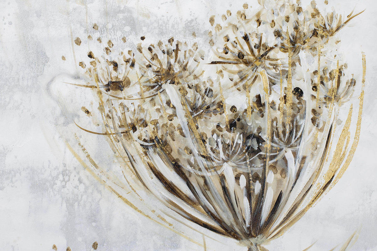 ACRYLBILD HANDGEMALT 60/90 cm - Beige, Holz/Textil (1.96/90cm) - KUNSTLOFT