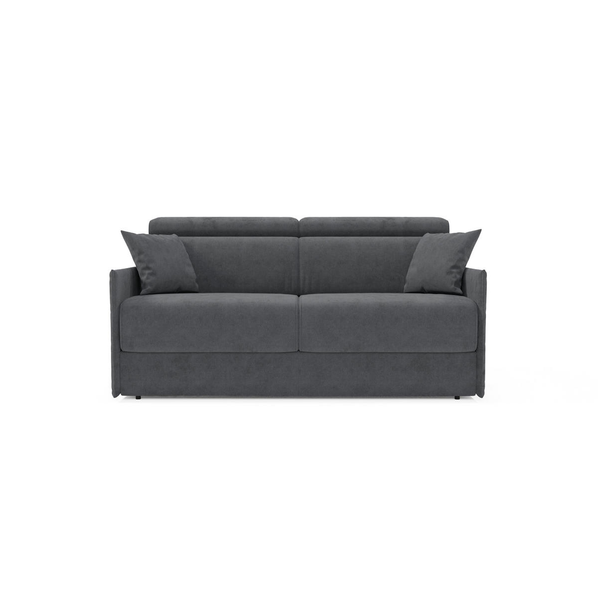 LINEARSOFA Miryam - Anthrazit, Metall (169/83/98cm) - Divani.store