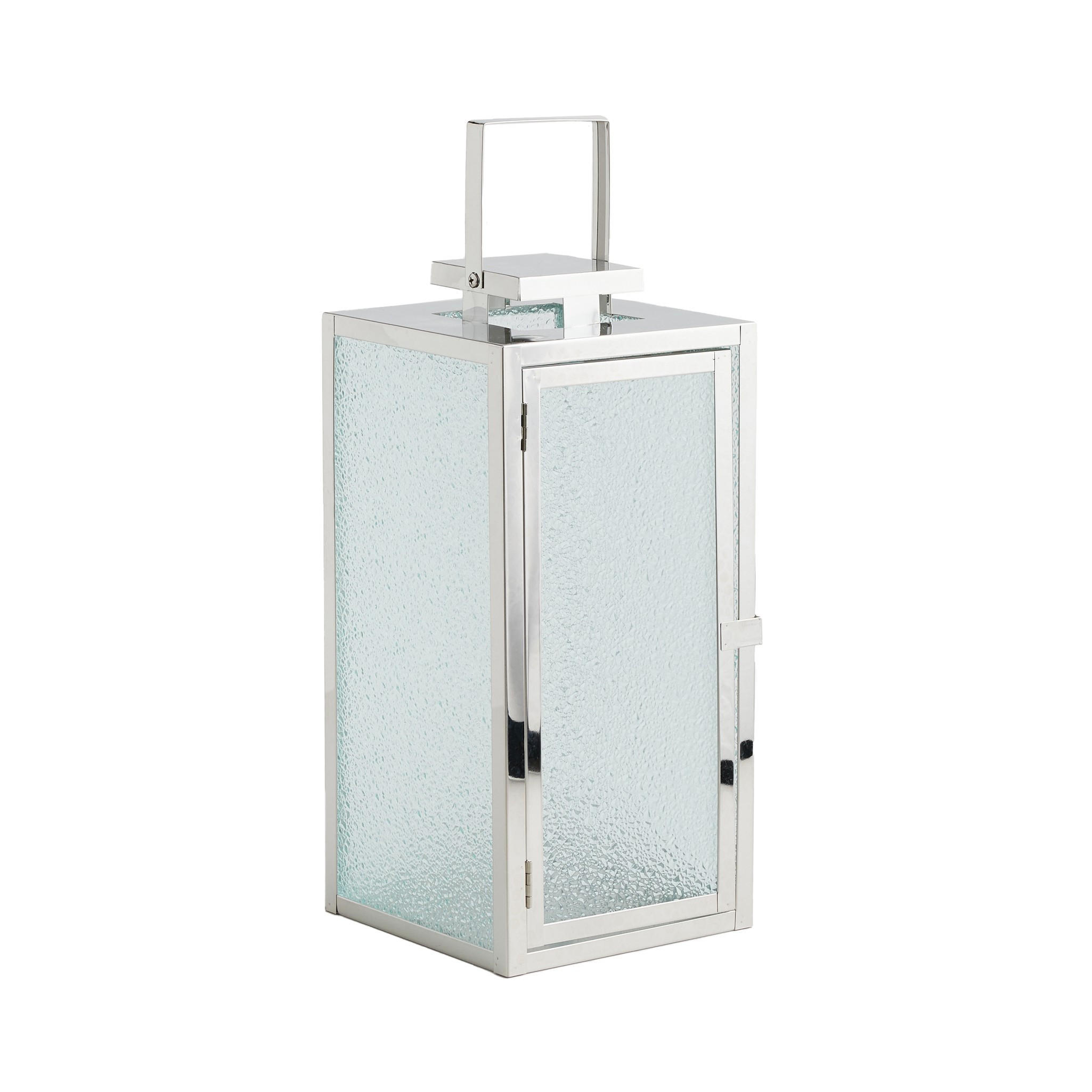 LATERNE Ramos - Silberfarben, Metall (16/35/16cm) - home&you