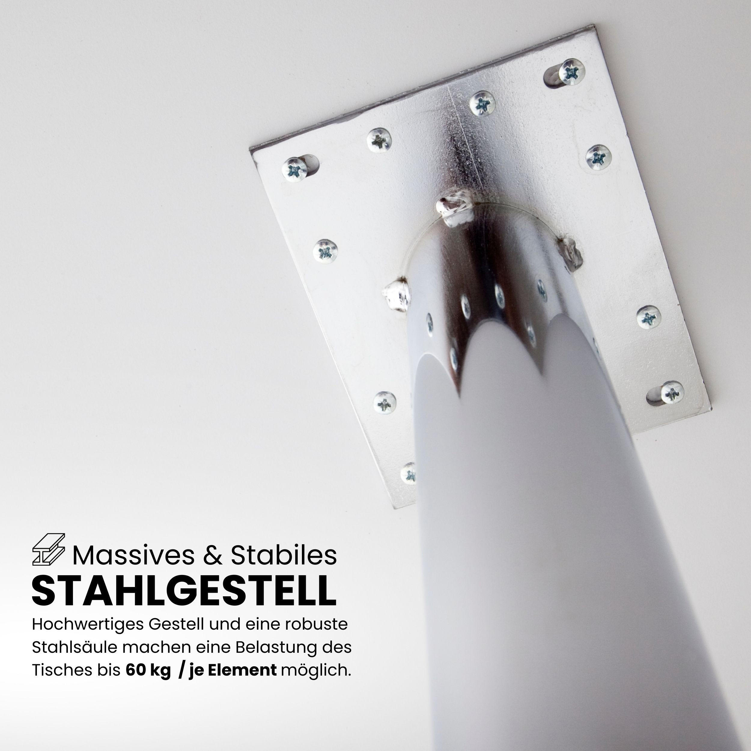 Thumbnail - bümö Konferenztisch-Sets, Grau, Holzwerkstoff, Nachbildung, Rund, 320x74x240 cm, FSC Mix, Arbeitszimmer, Schreibtische, ...