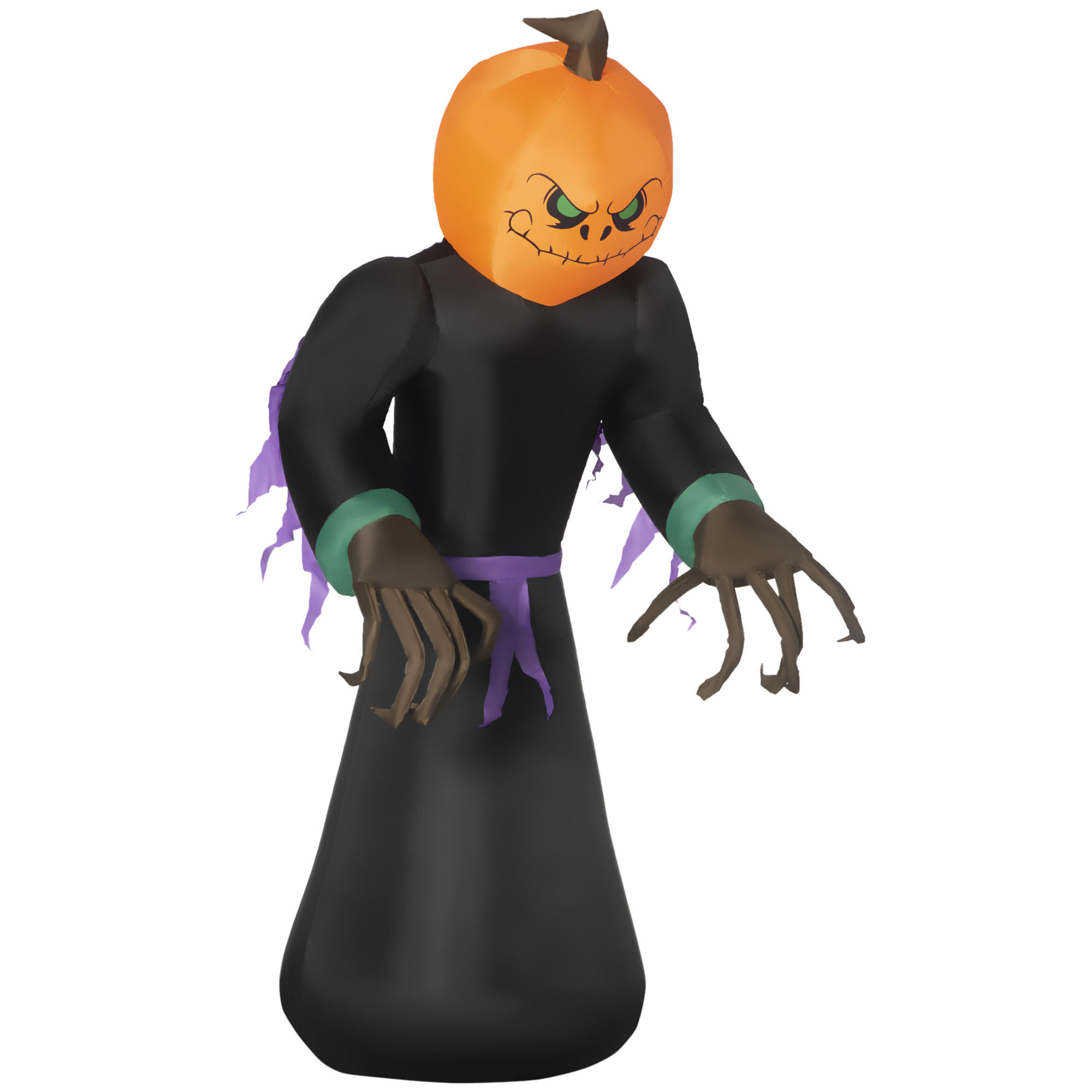 HALLOWEEN-DEKORATION Orange 110.0/66.0/210.0cm - Orange, Textil (66/210/110cm)