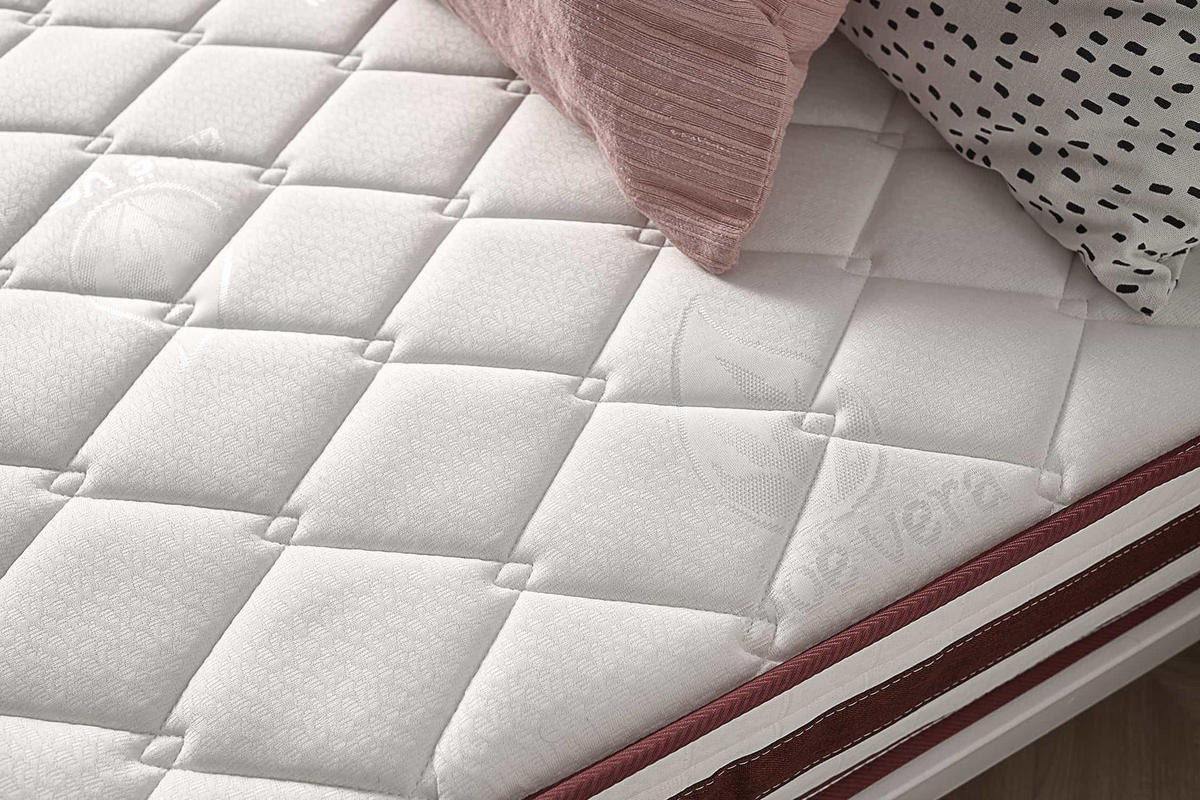 MATRATZE First Class Edition 21cm, 80x190cm - Weiß, Textil (80/190cm) - Moonia