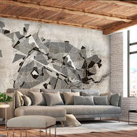 VLIESTAPETE Beige 400/280 cm - Beige/Grau, Textil (400/1cm) - KUNSTLOFT