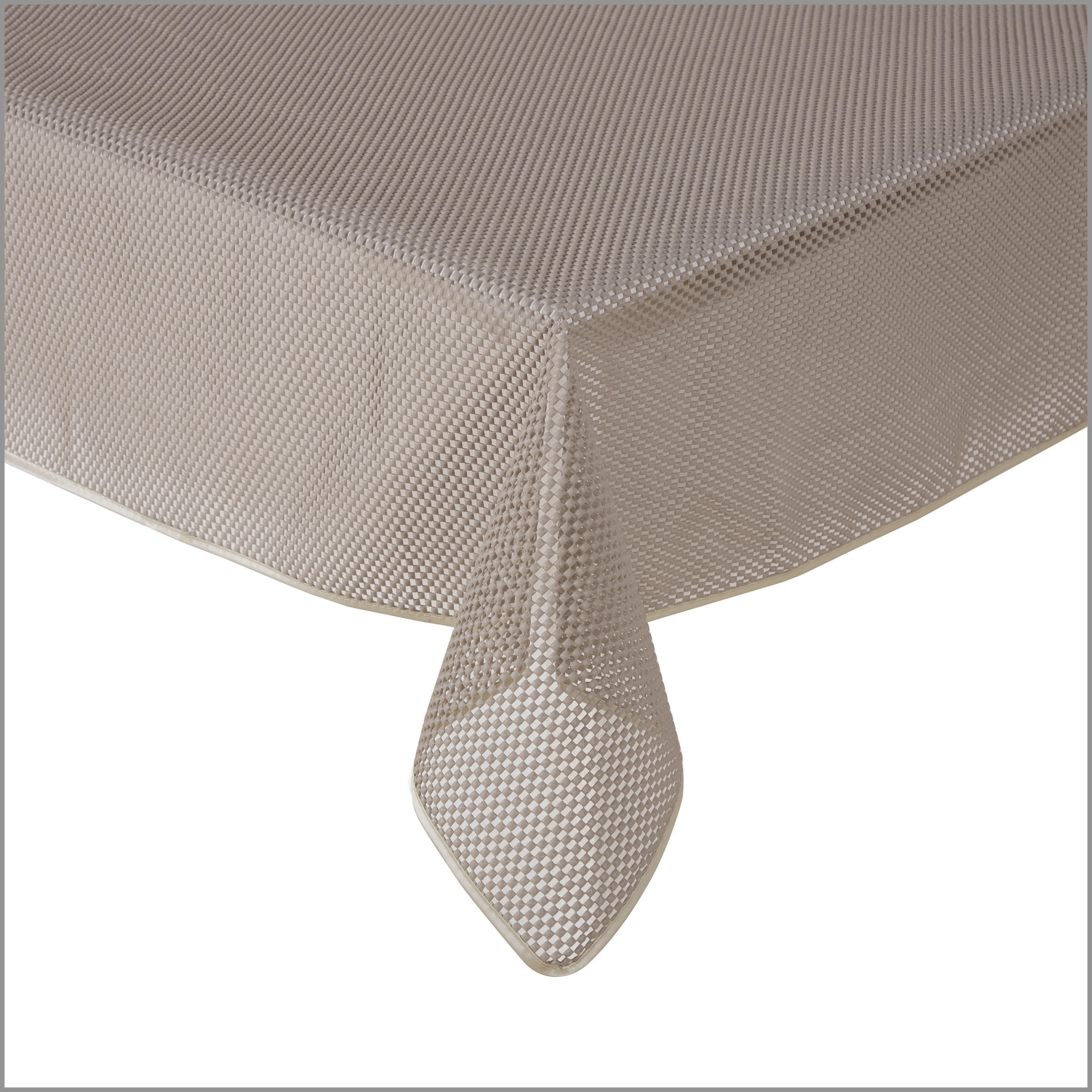 TiborTex Tischdecke Beige 110x140 cm