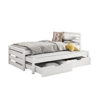 JUGENDBETT CATRIN 80/180 cm in Weiß - Weiß, Holz/Holzwerkstoff (80/180cm) - Deine Möbel 24