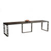 ESSTISCH Ewerest Max ausziehbar - Graphitfarben, Holzwerkstoff (130/85/76cm) - Endo-Moebel
