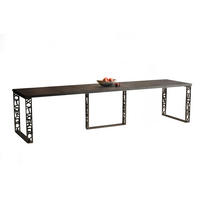 ESSTISCH Ewerest Max ausziehbar - Graphitfarben, Holzwerkstoff (130/85/76cm) - Endo-Moebel