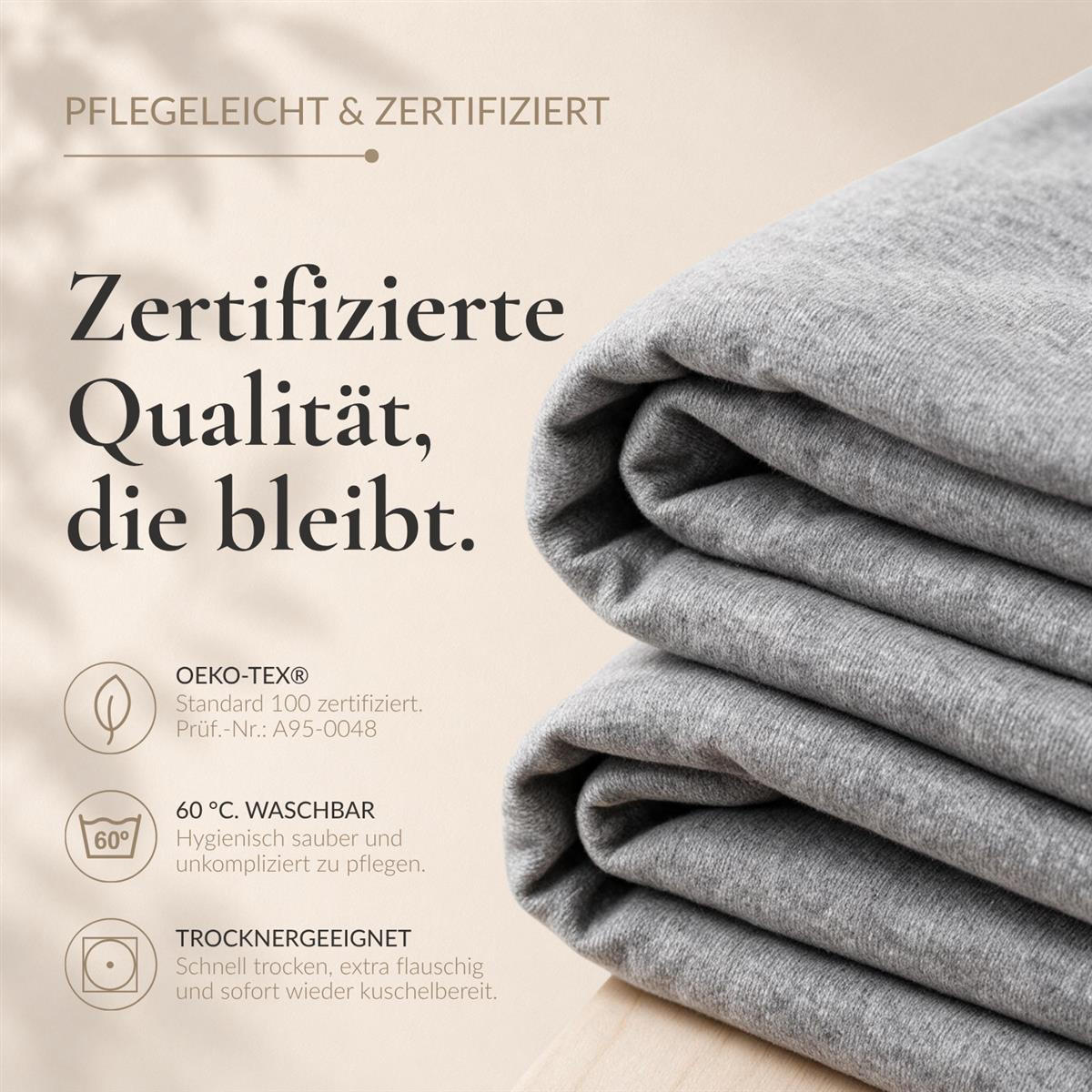 BIBER-SPANNBETTLAKEN 140x200 - 160x200 cm Made in Germany! Warme Winter Flanell Bettlaken aus 100% Baumwolle, Spannbetttuch Anthrazit - Anthrazit, Textil (140/200cm) - Carpe Sonno