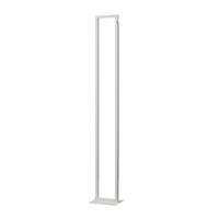 STEHLEUCHTE Laka, Weiß, 140cm, Dimmbar - Weiß, Metall (22/18/140cm) - KOSILUM