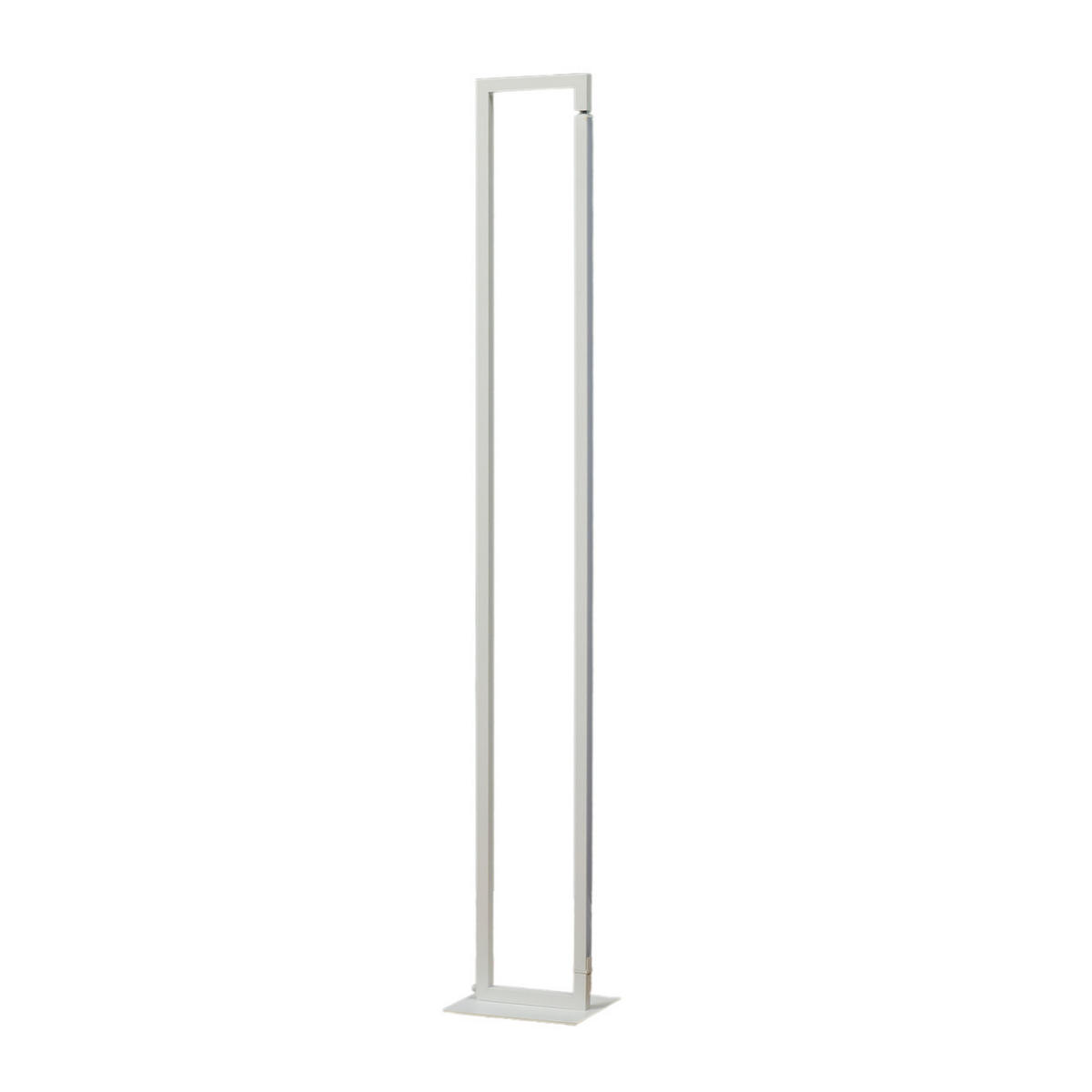 STEHLEUCHTE Laka, Weiß, 140cm, Dimmbar - Weiß, Metall (22/18/140cm) - KOSILUM