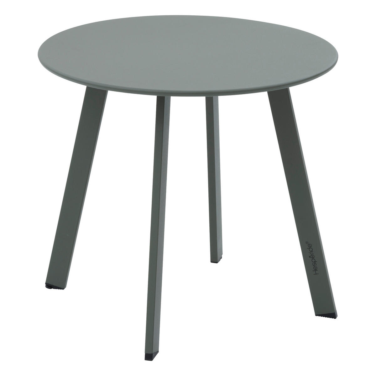 GARTENTISCH Metall Saona Ø 50 cm - Grün, Metall (50/50/45cm)