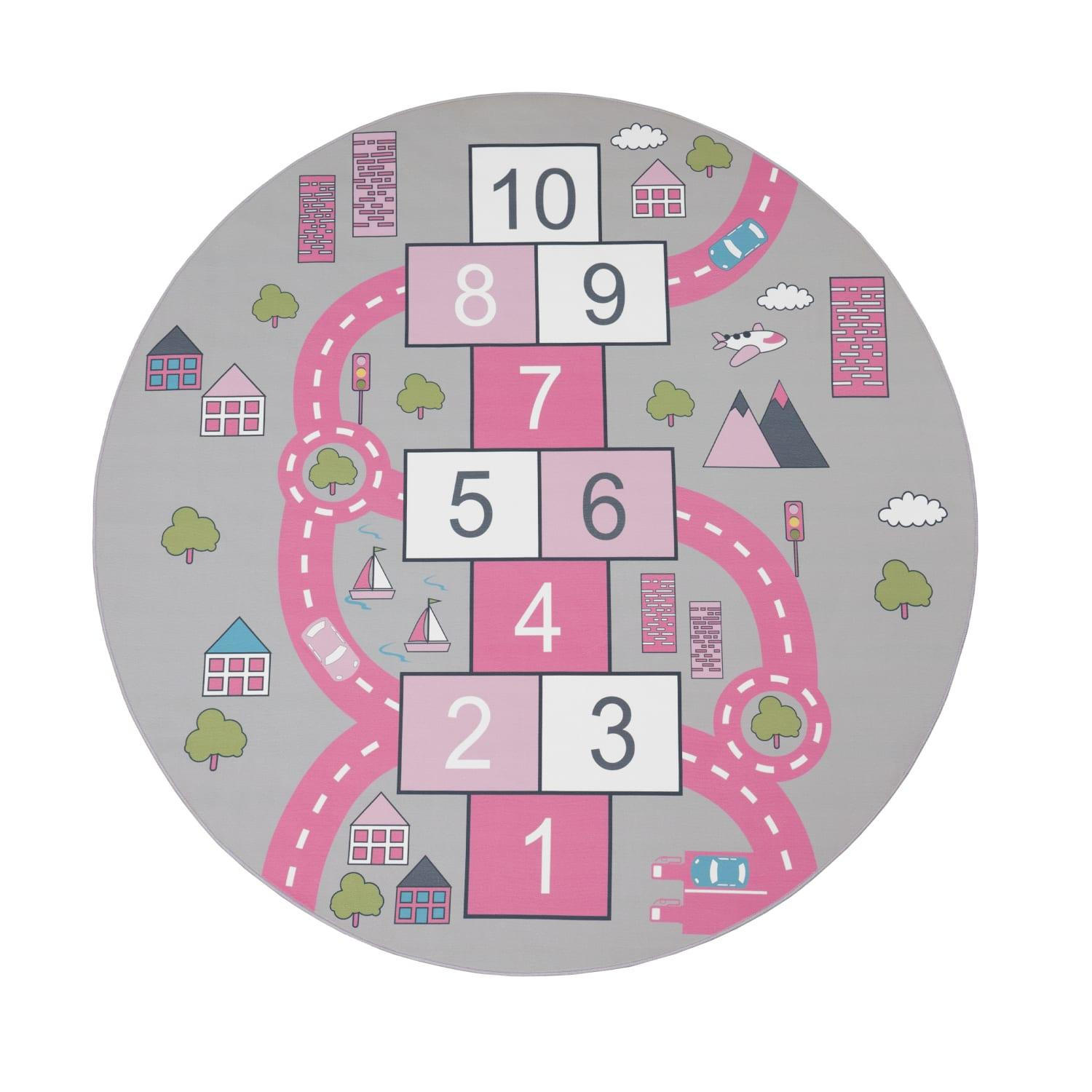 KINDERTEPPICH 200/200 cm Bino 569 - Pink, Textil (200/200cm) - Paco Home