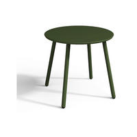 GARTENBEISTELLTISCH - 1 Person - Metall - Khaki - - Schlammfarben, Metall (50/50/44.5cm) - Vente-Unique