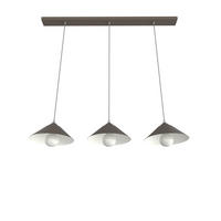 HÄNGELEUCHTE - Graubraun, Metall (25/100/120cm) - Lumicom