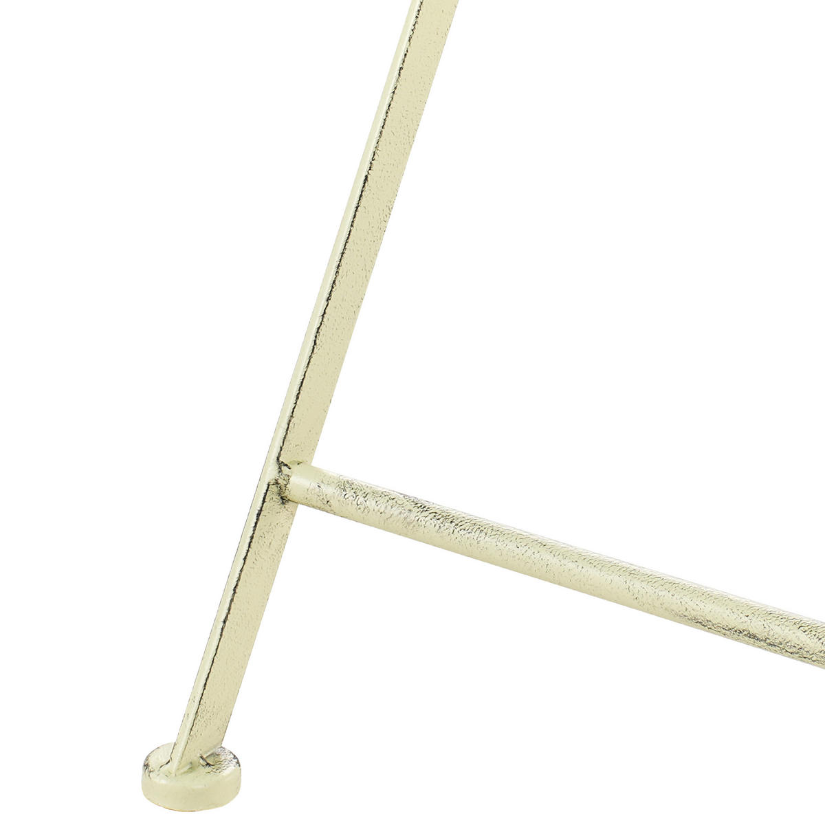GARTEN-BARTISCH Grün Bivio - Grün, Metall (60/60/89cm) - Beliani